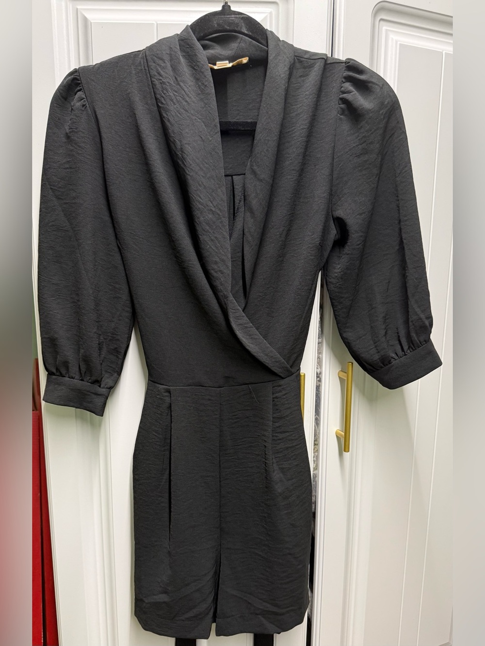 Monteau Black Women's Garment with Branded Label
